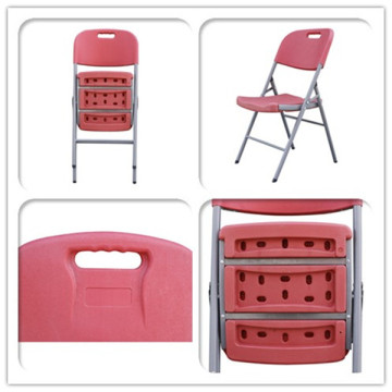 Red Color Plastic Outdoor Folding Chairs